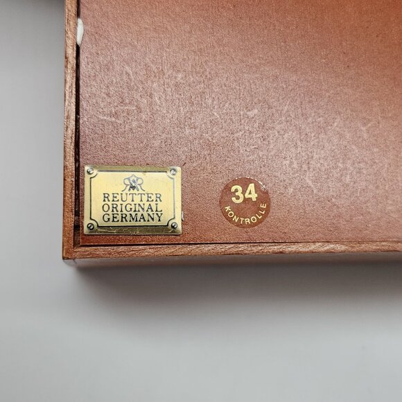 Reutter Original Germany Miniature Room Diorama With Tea Set & Baby Carriage - Picture 6 of 12